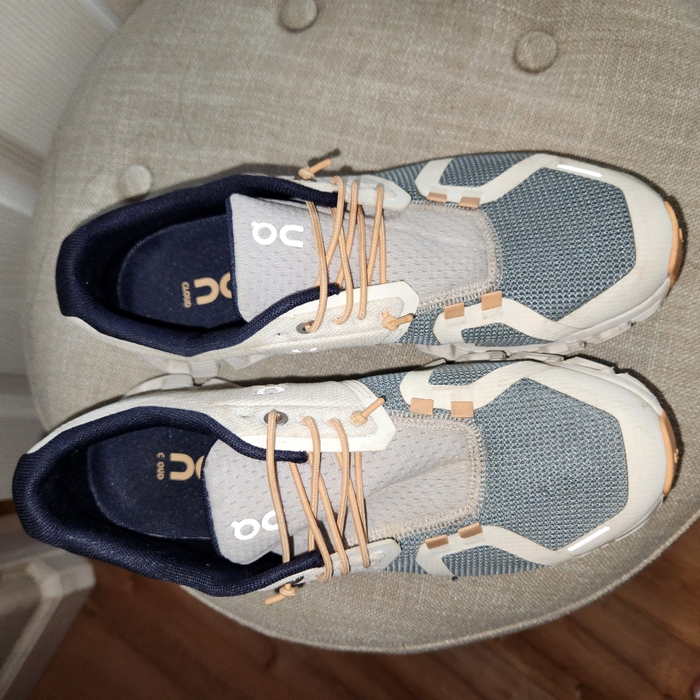 Navy Blue Athletic Sneakers